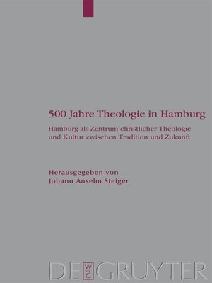 cover image of 500 Jahre Theologie in Hamburg